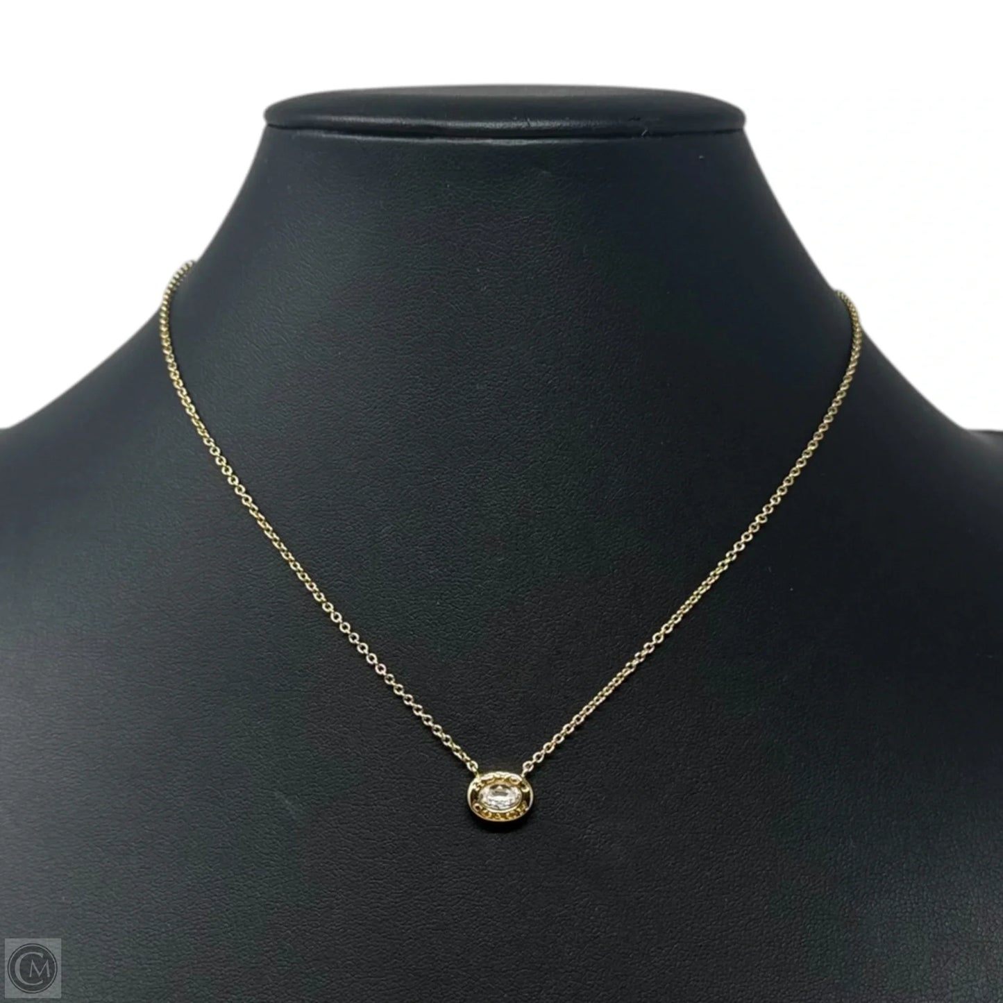 Signature Stone Necklace Designer By Coach