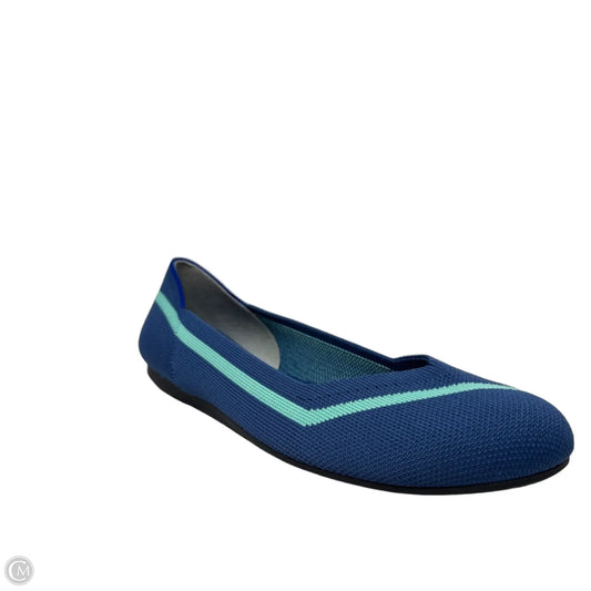 The Original Flats By Rothys In Blue & Green, Size: 9