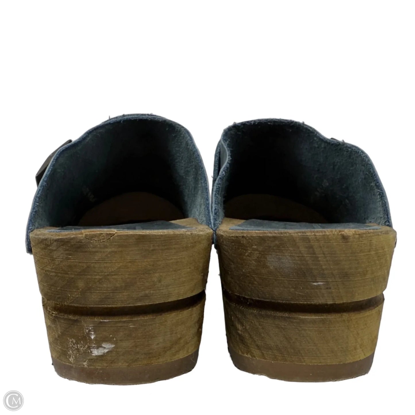 Urban Wood Clogs By Sanita In Blue, Size: 9.5