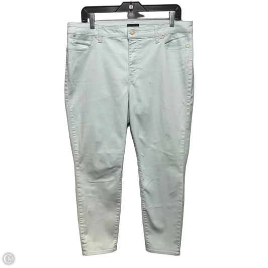 Slim Ankle Jeans By Talbots In Blue, Size: 14p