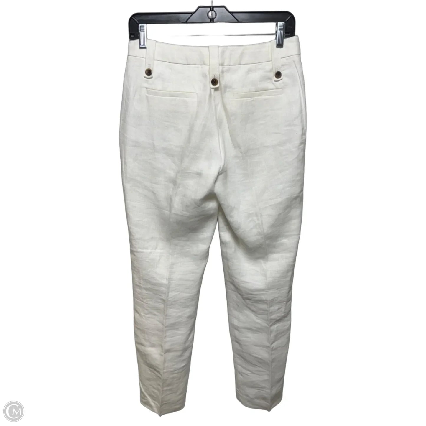 Pants Linen By J. Crew In White, Size: 0