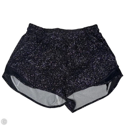 Athletic Shorts By Lululemon In Purple, Size: 4