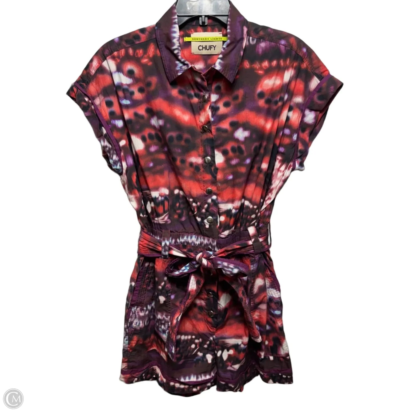Marcia Romper By Chufy In Tie Dye Print, Size: S