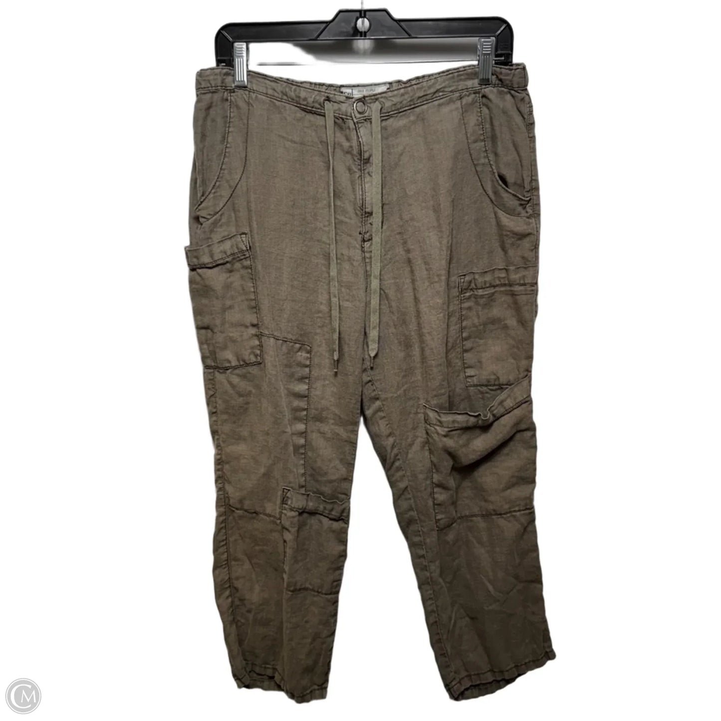 Pants Cropped By Free People In Green, Size: S