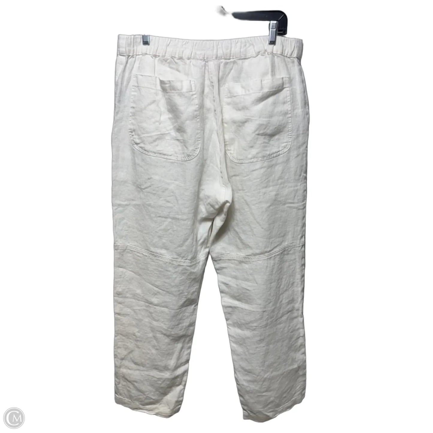 MEN’S Linen Suit Pants By Richardson In White, Size: MEN’S XL