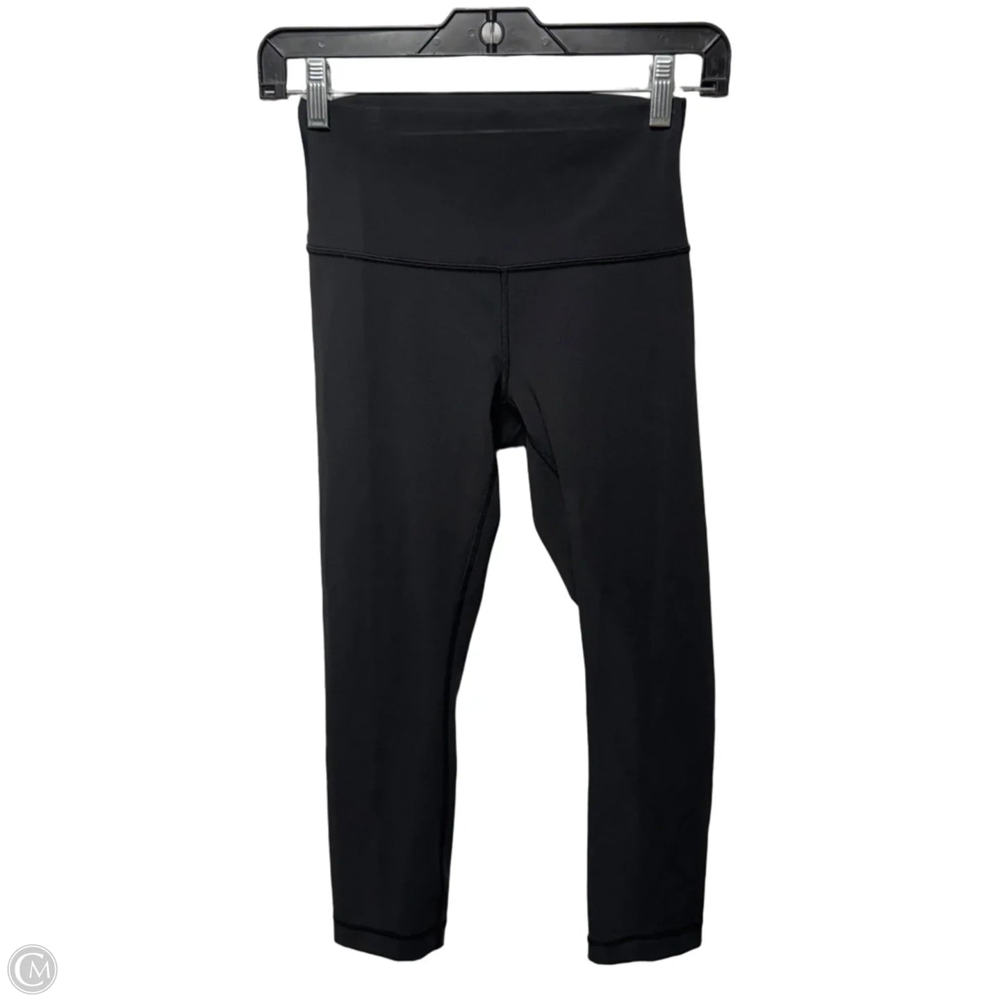 Athletic Capris By Lululemon In Black, Size: 4