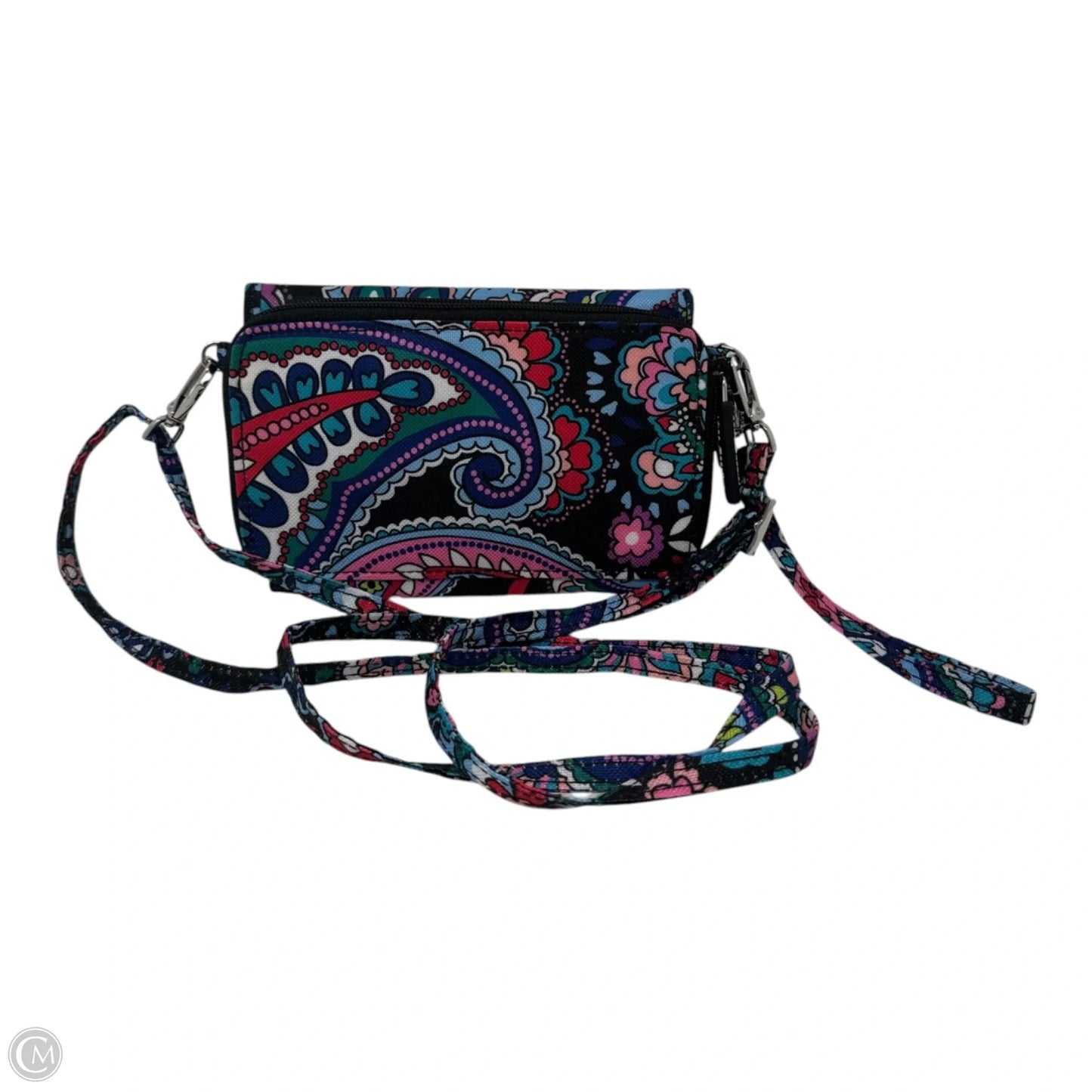 Wallet on Strap By Vera Bradley, Size: Large