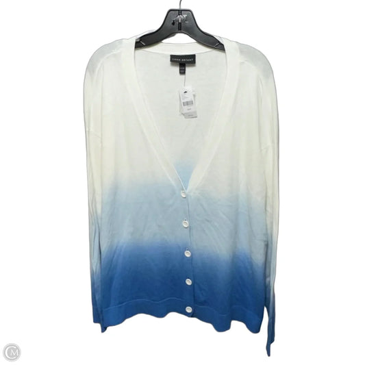 Sweater Cardigan By Lane Bryant In Tie Dye Print, Size: 22/24