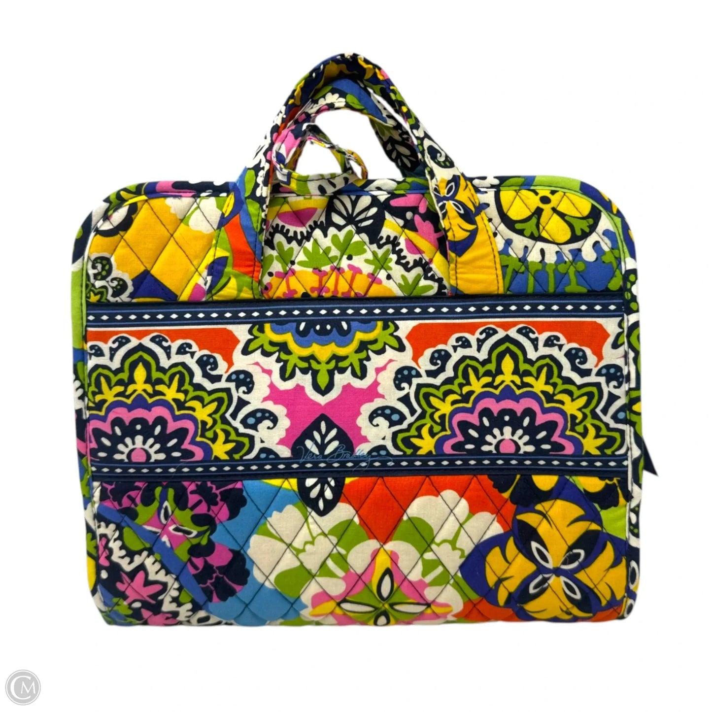 Hanging Foldable Shower Caddy / Cosmetic Bag By Vera Bradley, Size: Medium