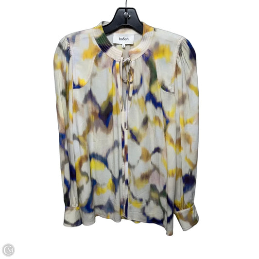 Top Long Sleeve Designer By Ba&sh In Multi-colored, Size: 2