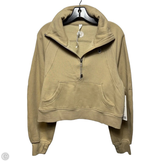 Scuba Oversized Sweatshirt Hoodie By Lululemon In Tan, Size: Xs