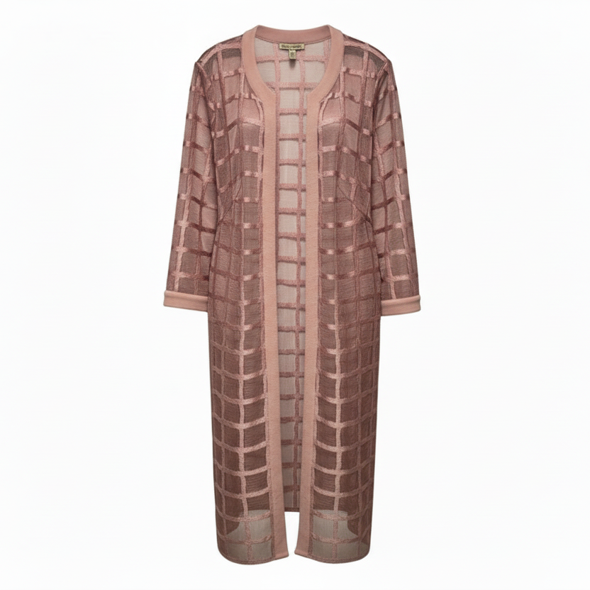 Kimono By Maya Brooke In Mauve, Size: 12