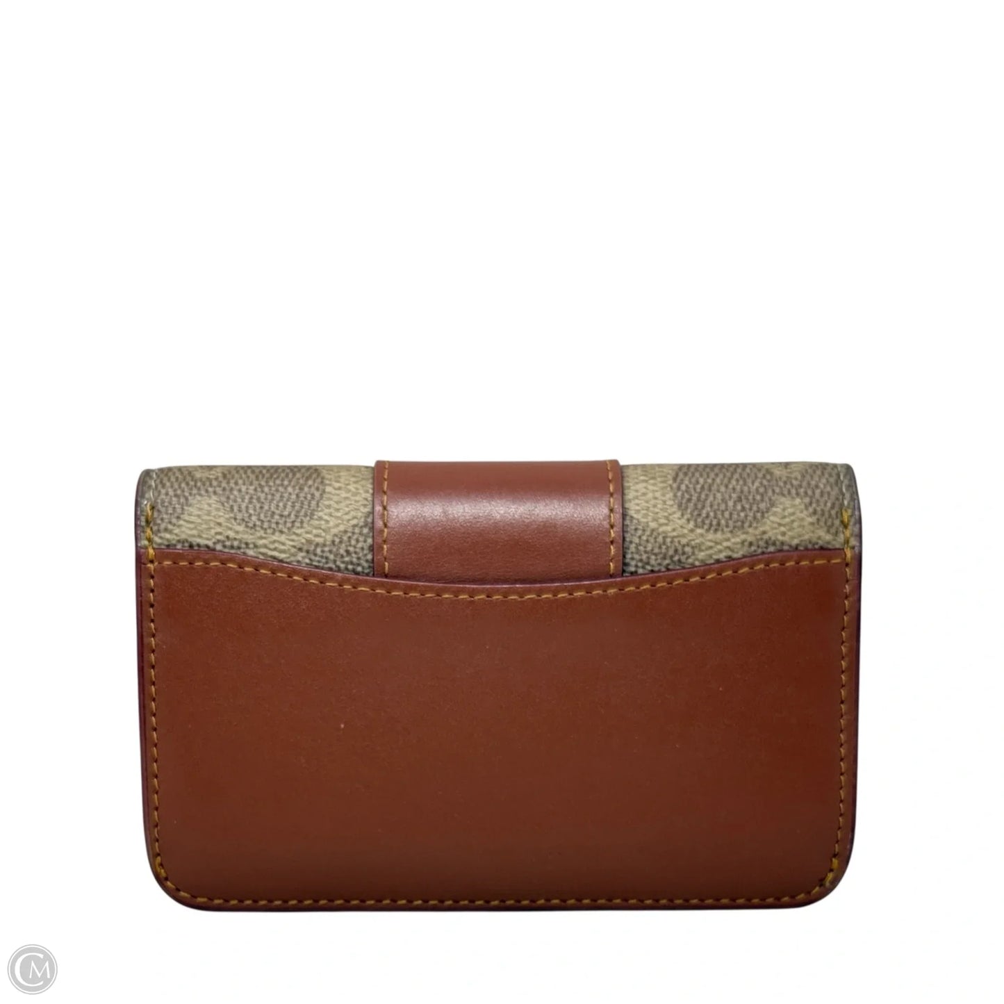 Essential Slim Card Case in Signature Canvas Designer By Coach, Size: Medium