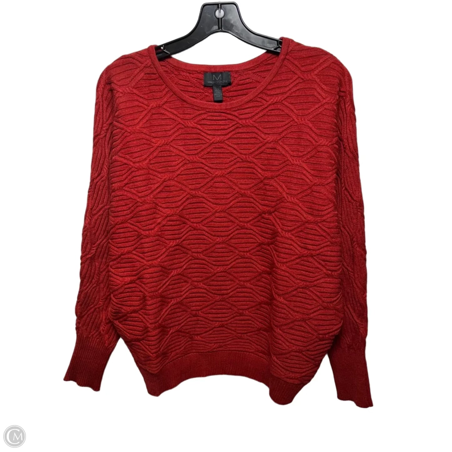 Sweater By Magaschoni In Copper, Size: L