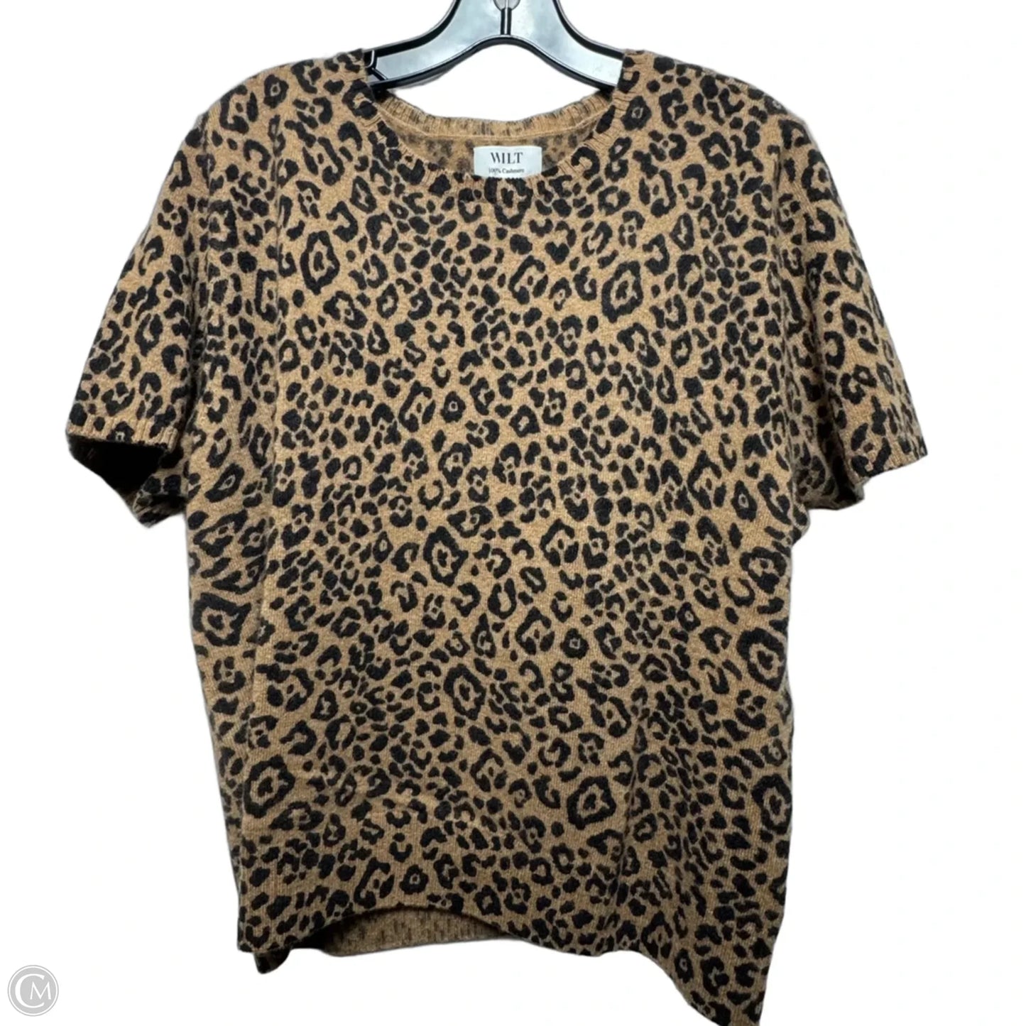 Sweater Cashmere By Wilt In Animal Print, Size: Xl