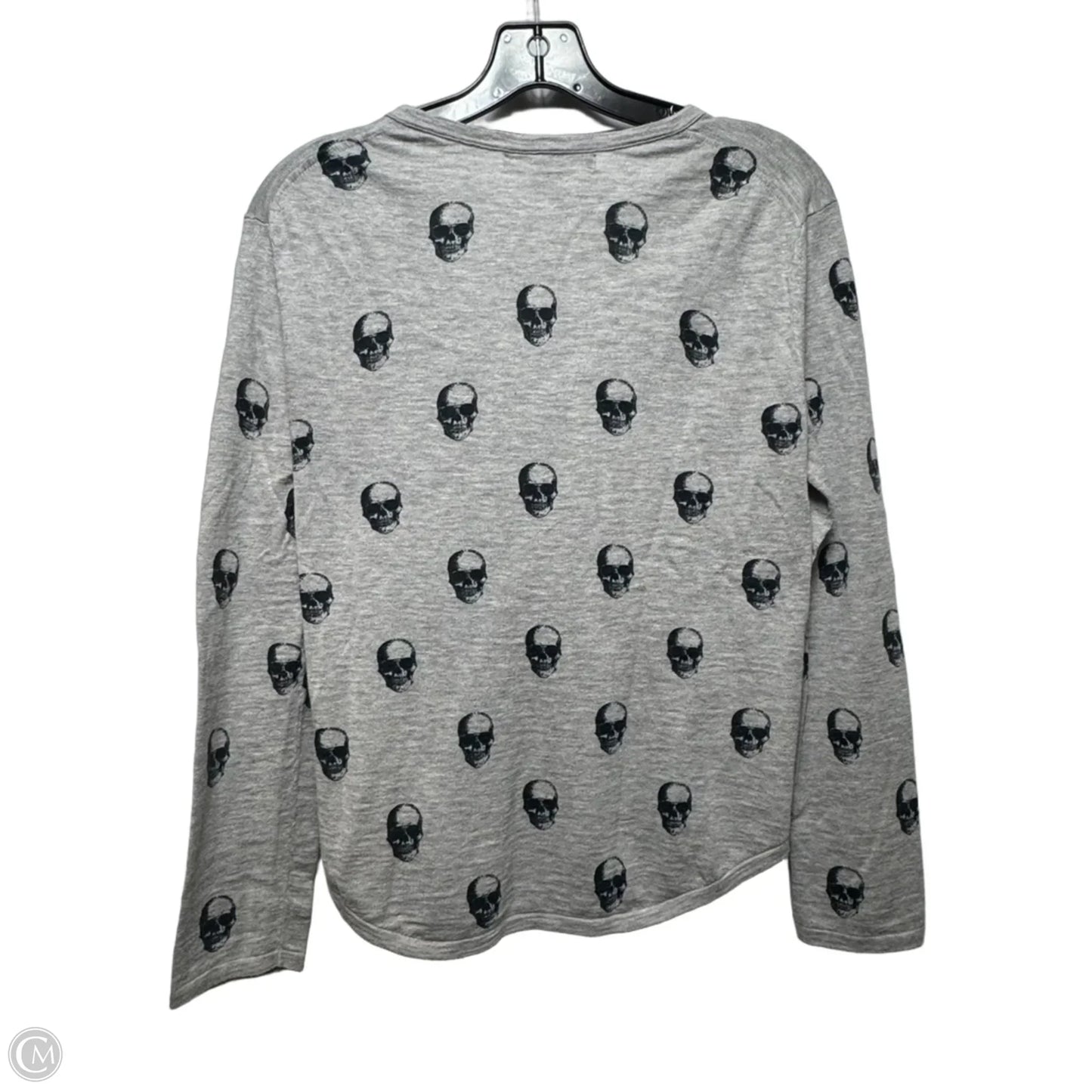 Sweater By Skull Cashmere In Grey, Size: S