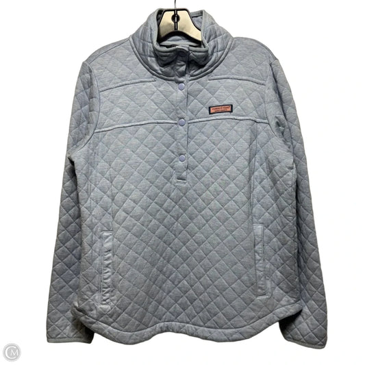 Jacket Puffer & Quilted By Vineyard Vines In Blue, Size: M