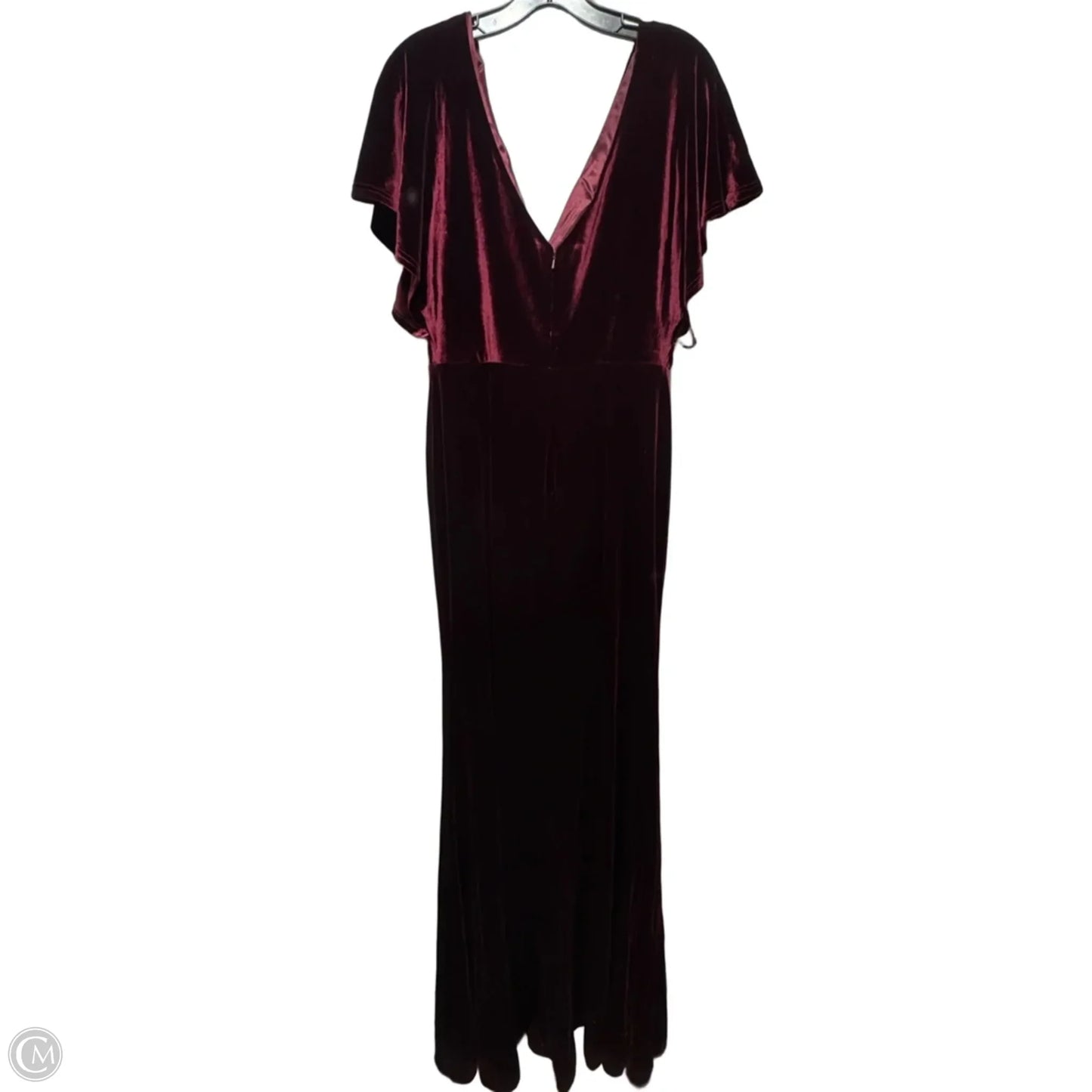 Dress Party Long By Revelry In Maroon, Size: 12