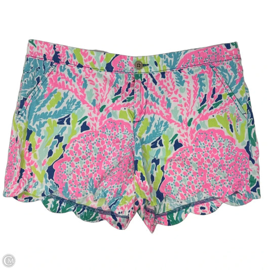 Buttercup Shorts Designer By Lilly Pulitzer In Multi-colored, Size: 8