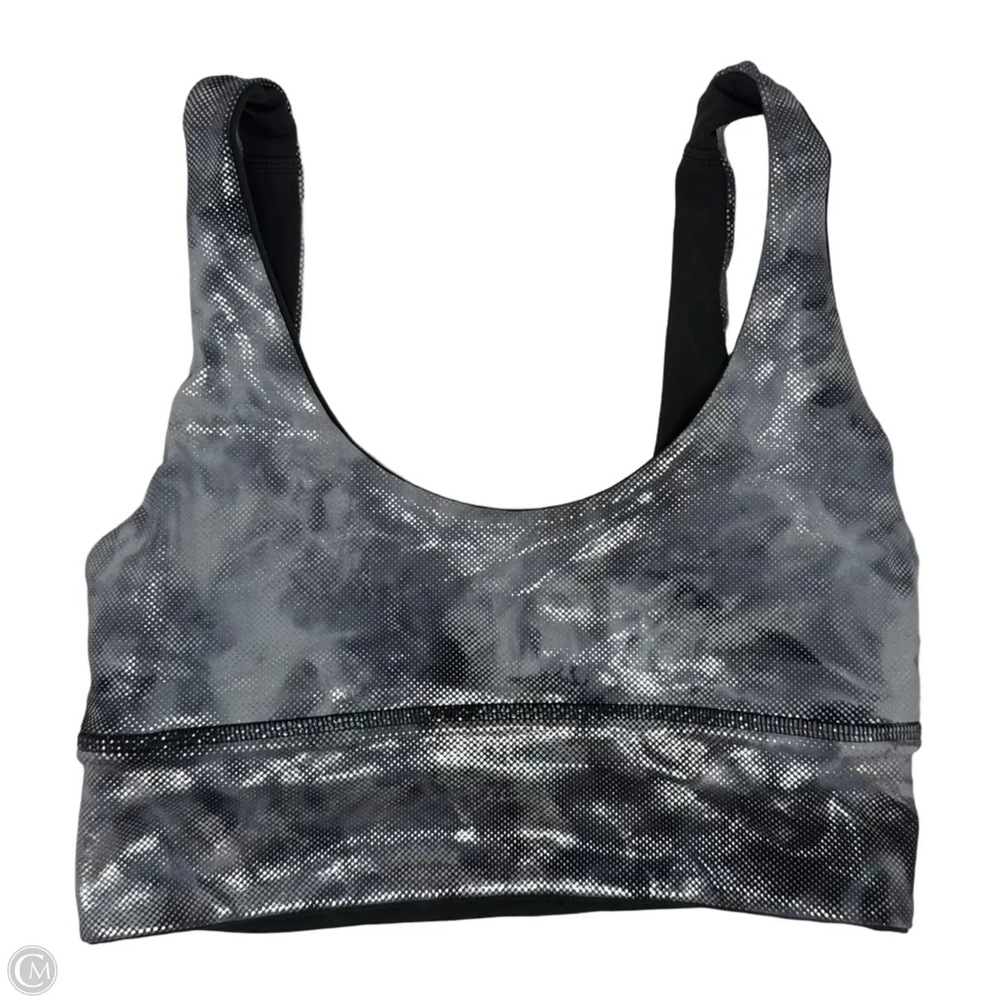 Reversible Athletic Bra By Lululemon In Silver, Size: 4