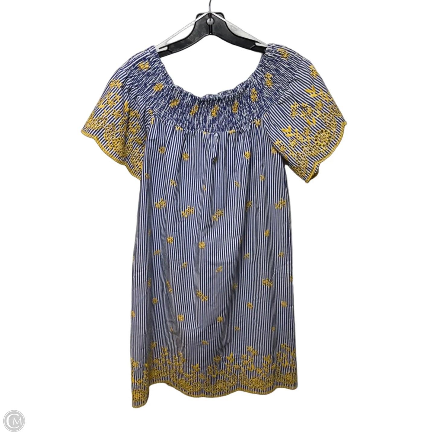Dress Casual Short By Grifflin In Striped Pattern, Size: S