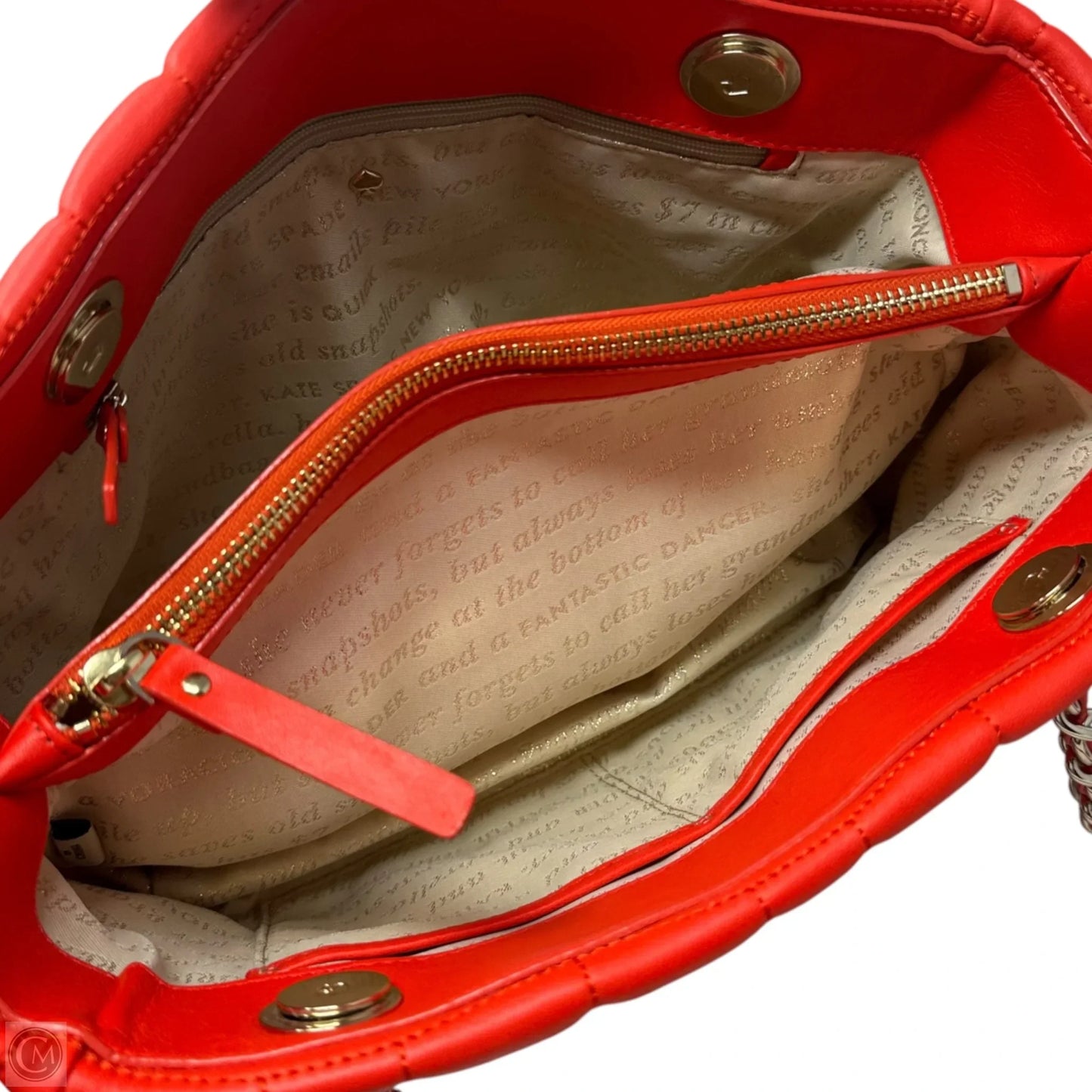Madelyn Quilted Shoulder Handbag Designer By Kate Spade, Size: Medium