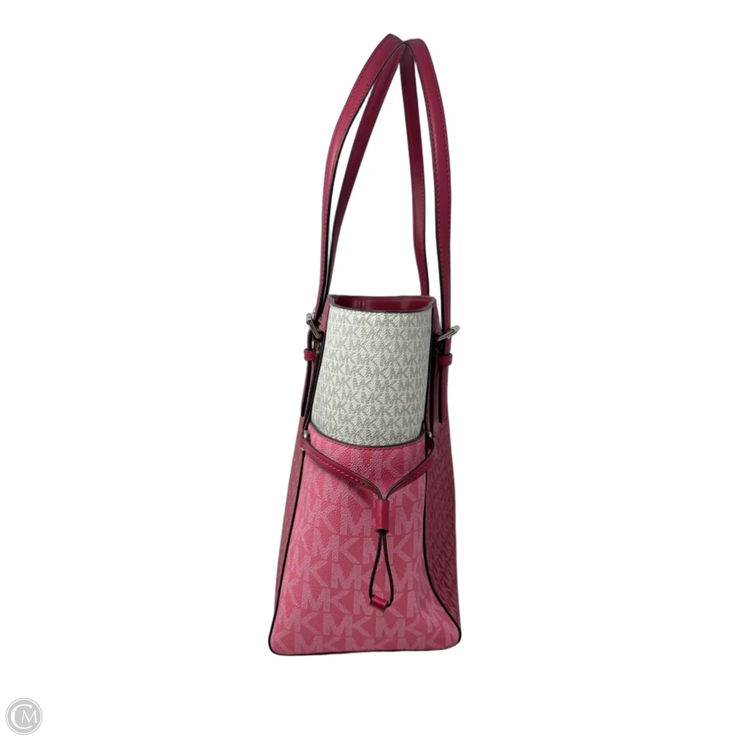 Voyager Large Color-Block Signature Logo Tote By Michael By Michael Kors, Size: Medium