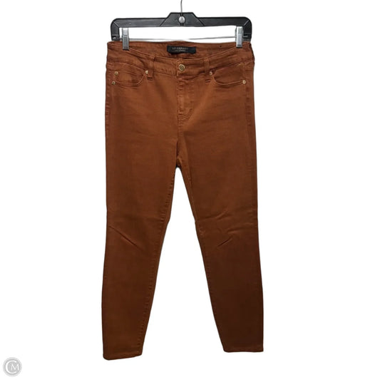 Jeans The Skinny By Liverpool In Brown, Size: 6/28