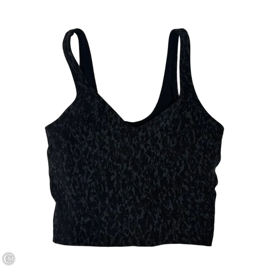 Athletic Bra By Lululemon In Grey, Size: 2