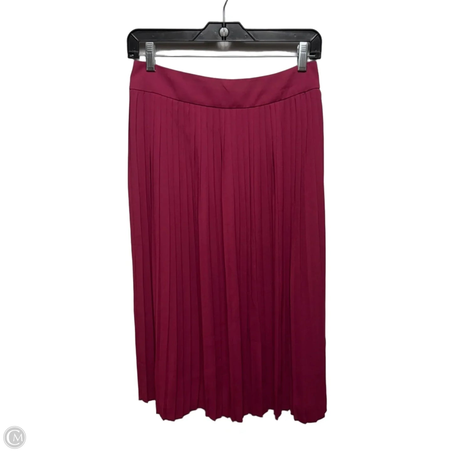 Skirt Midi By J. Crew In Maroon, Size: 4