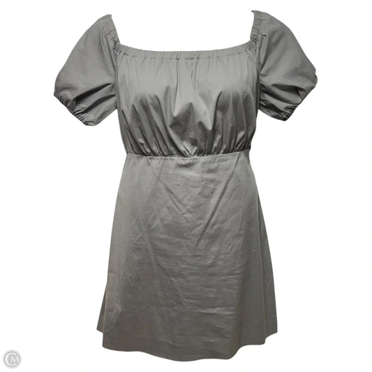 Dress Luxury Designer By Prada In Grey, Size: 10