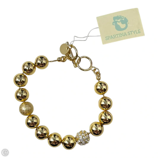 Gold Tone Beaded Bracelet By Spartina