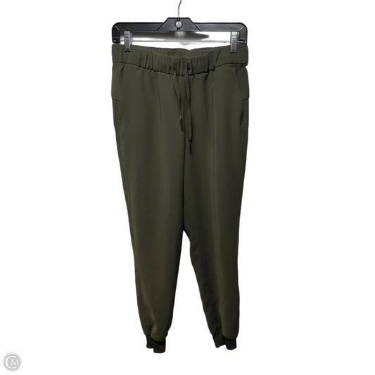 Athletic Pants By Lululemon In Green, Size: 6
