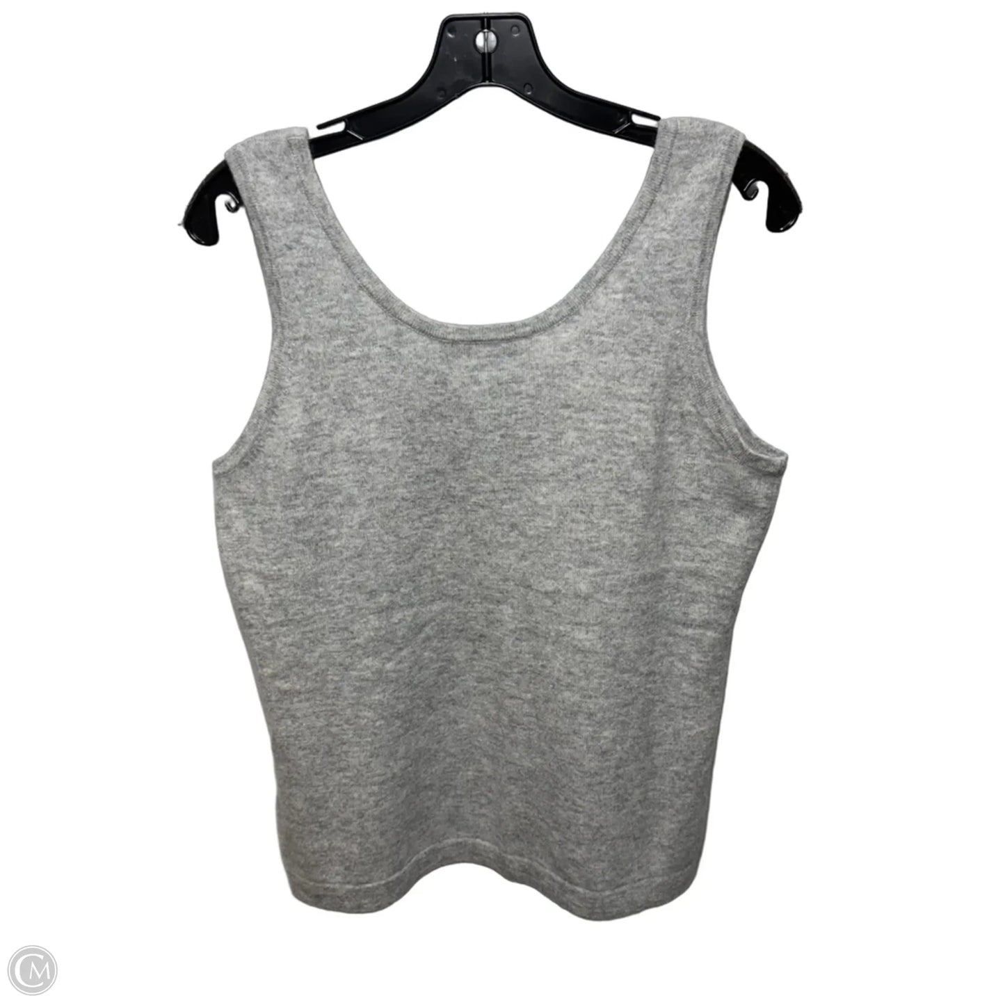 Sweater Sleeveless Cashmere By Nomad In Grey, Size: L