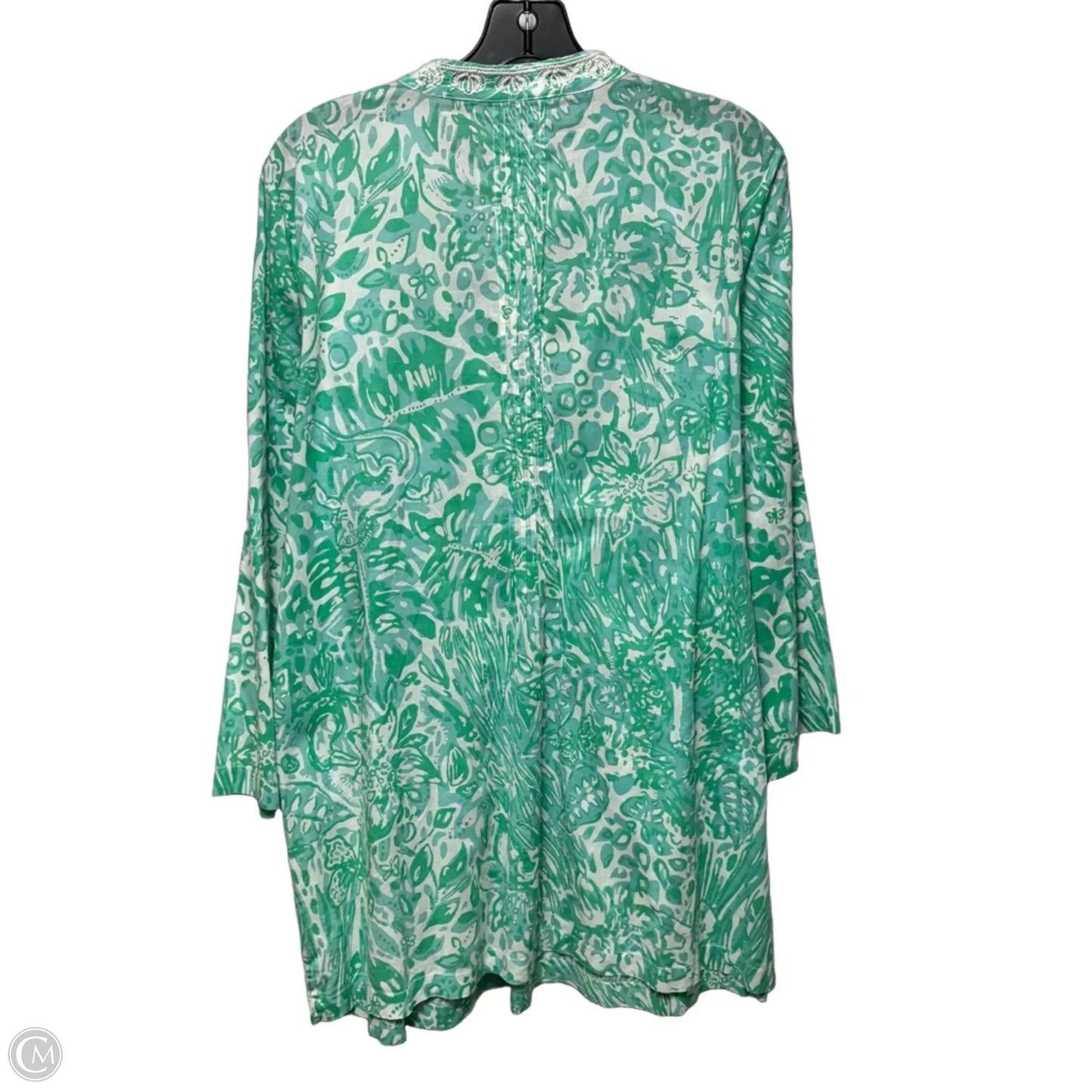 Sarasota Tunic Designer By Lilly Pulitzer In Bungle In The Jungle, Size: XL