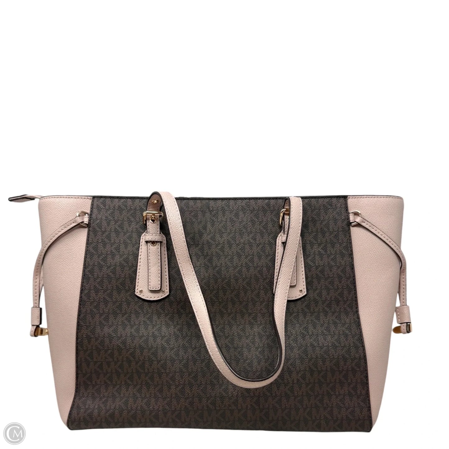Voyager Logo Tote Bag By Michael By Michael Kors, Size: Large