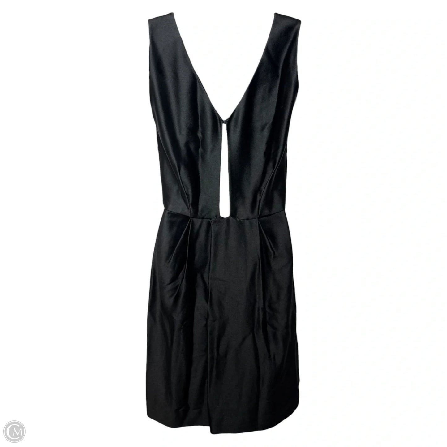 Silk Sheath Dress Luxury Designer By Chloe In Black, Size: 6 (38)