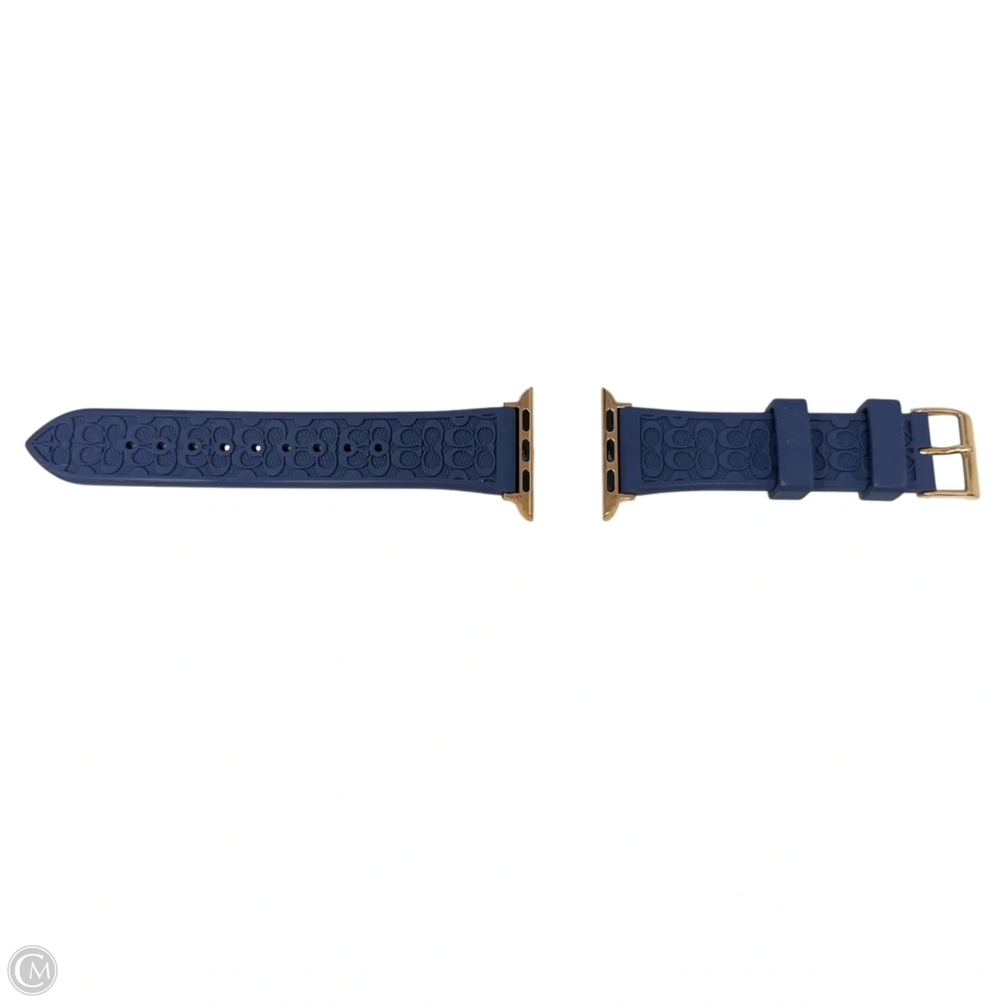 Signature C Silicone Apple Watch Strap By Coach