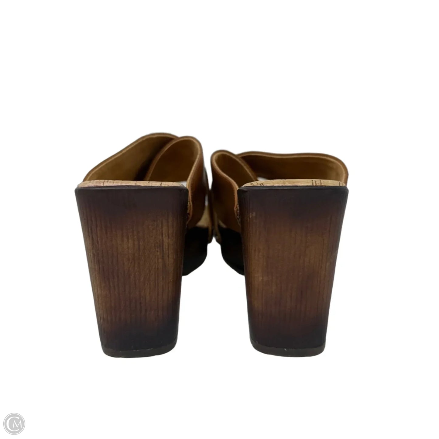 Tatum Slide Platform Sandals By Kork Ease In Brown, Size: 7