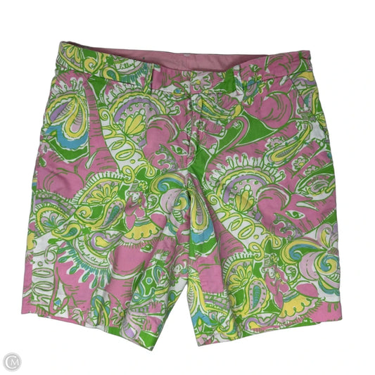 Avenue Shorts Designer By Lilly Pulitzer In Paisley Print, Size: 8