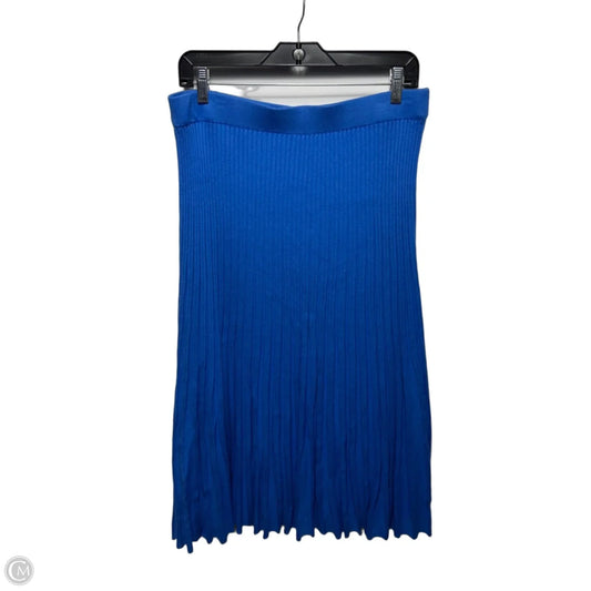 Skirt Midi By Nic + Zoe In Sapphire, Size: M