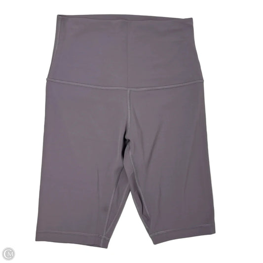 Athletic Shorts By Lululemon In Purple, Size: 6