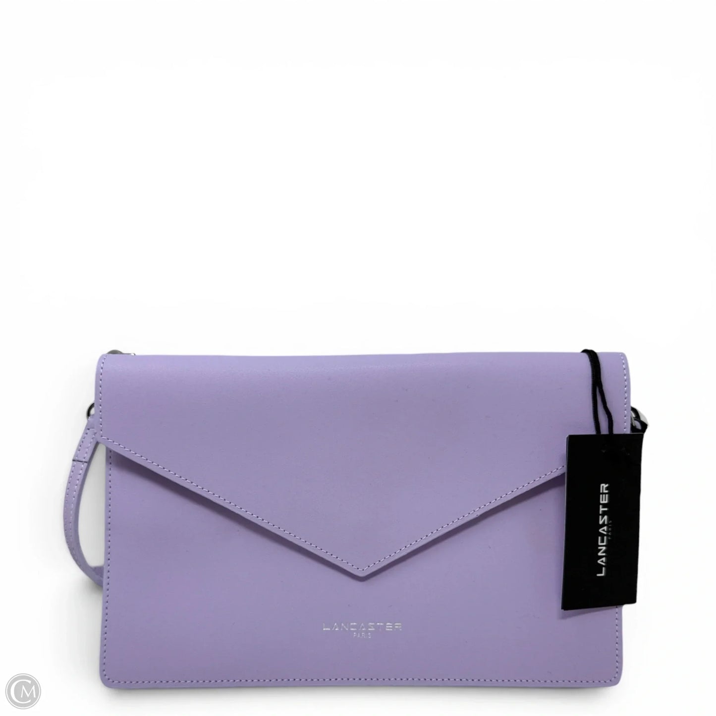 Leather Envelope Clutch Crossbody By Lancaster, Size: Medium