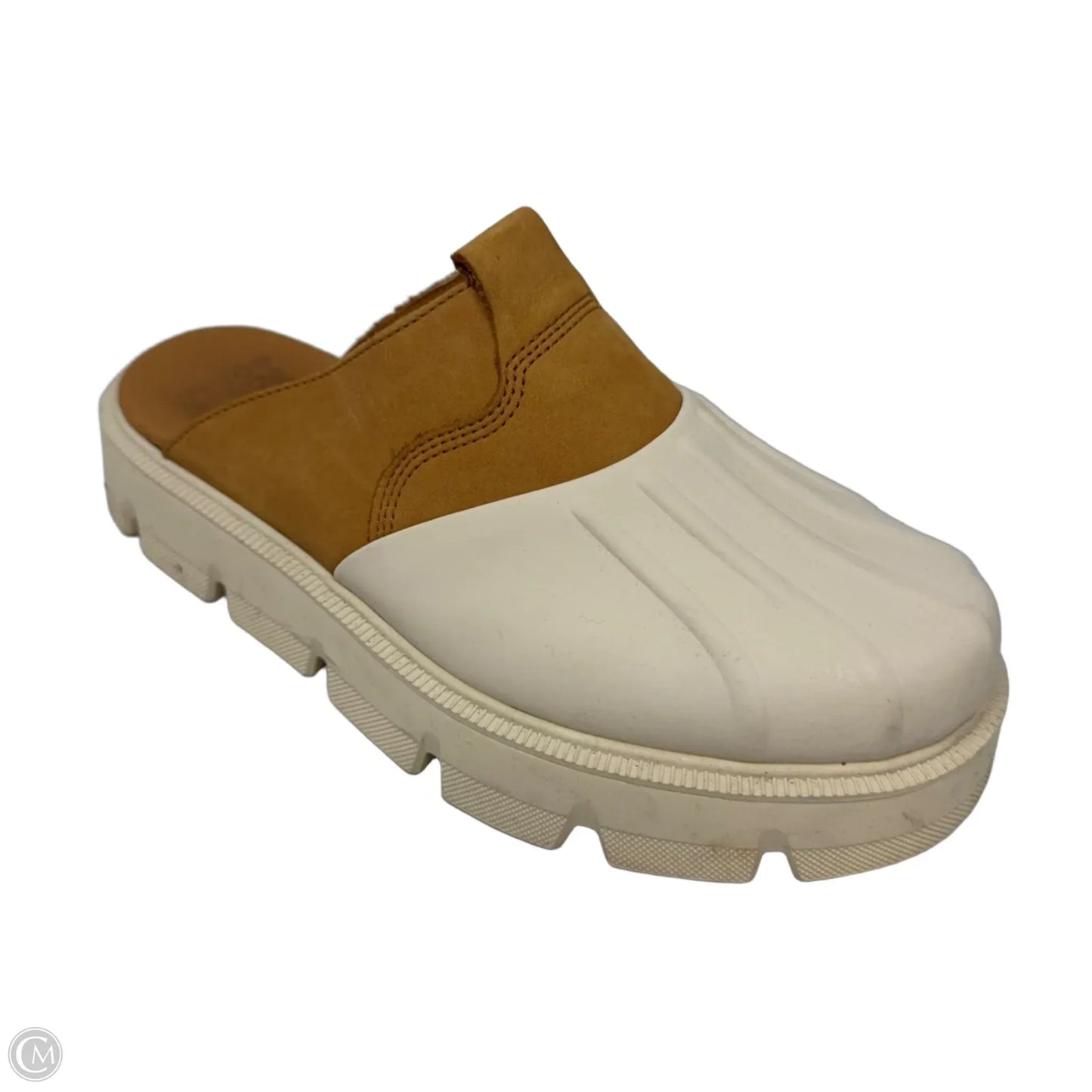 Shoes Heels Platform By Sorel In Cream & Tan, Size: 8.5