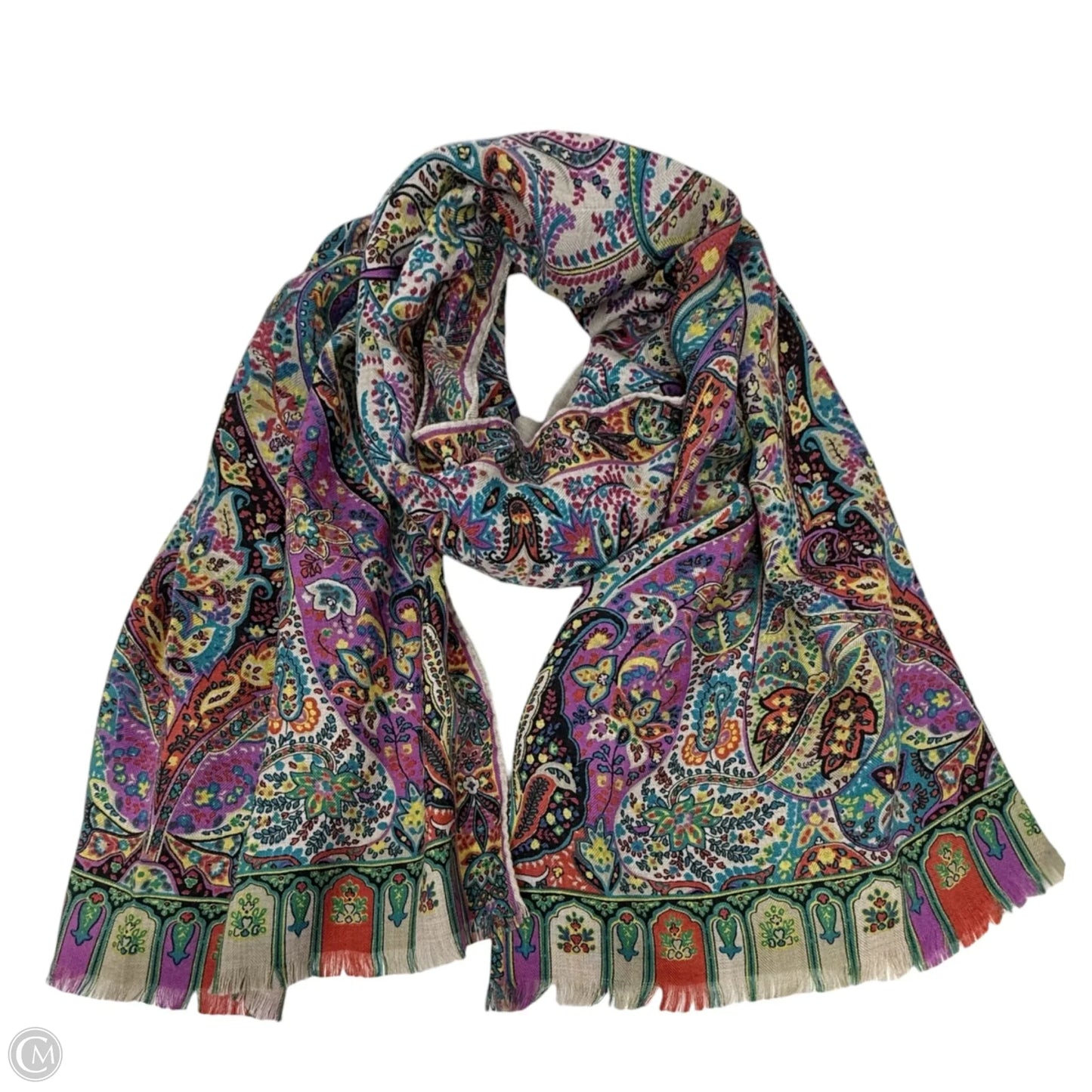 Cashmere And Silk Blend Scarf By Etro