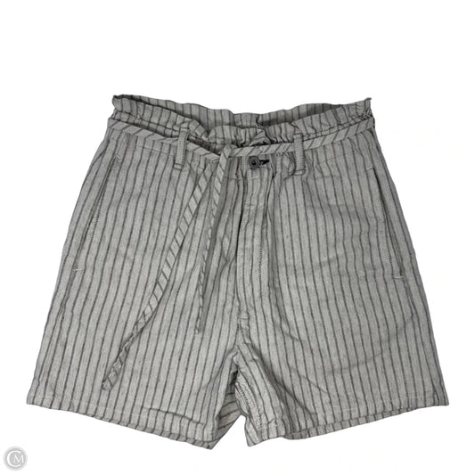 Paperbag Tie Shorts By Rag And Bone In Striped Pattern, Size: 2/26