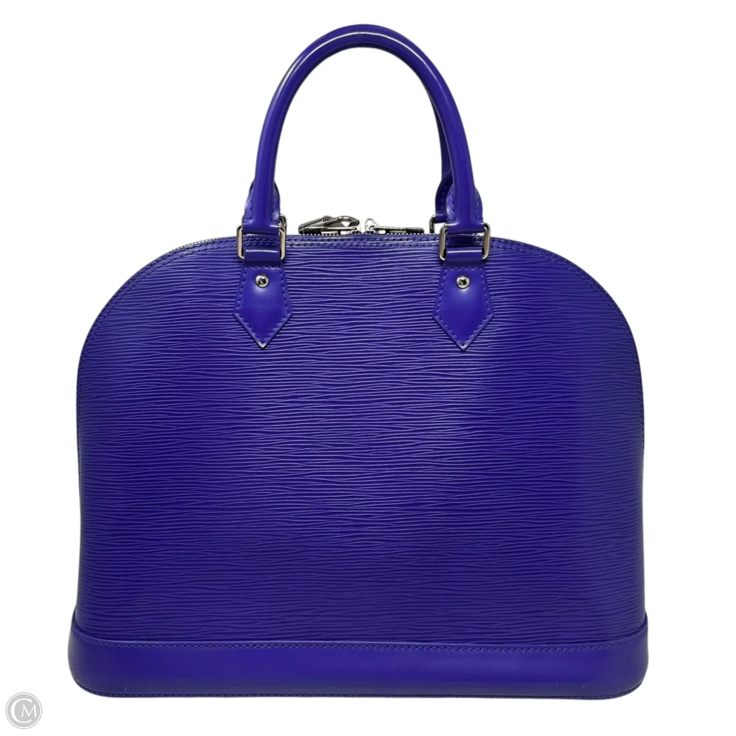 Alma MM Epi Figue Handbag Luxury Designer By Louis Vuitton, Size: Medium