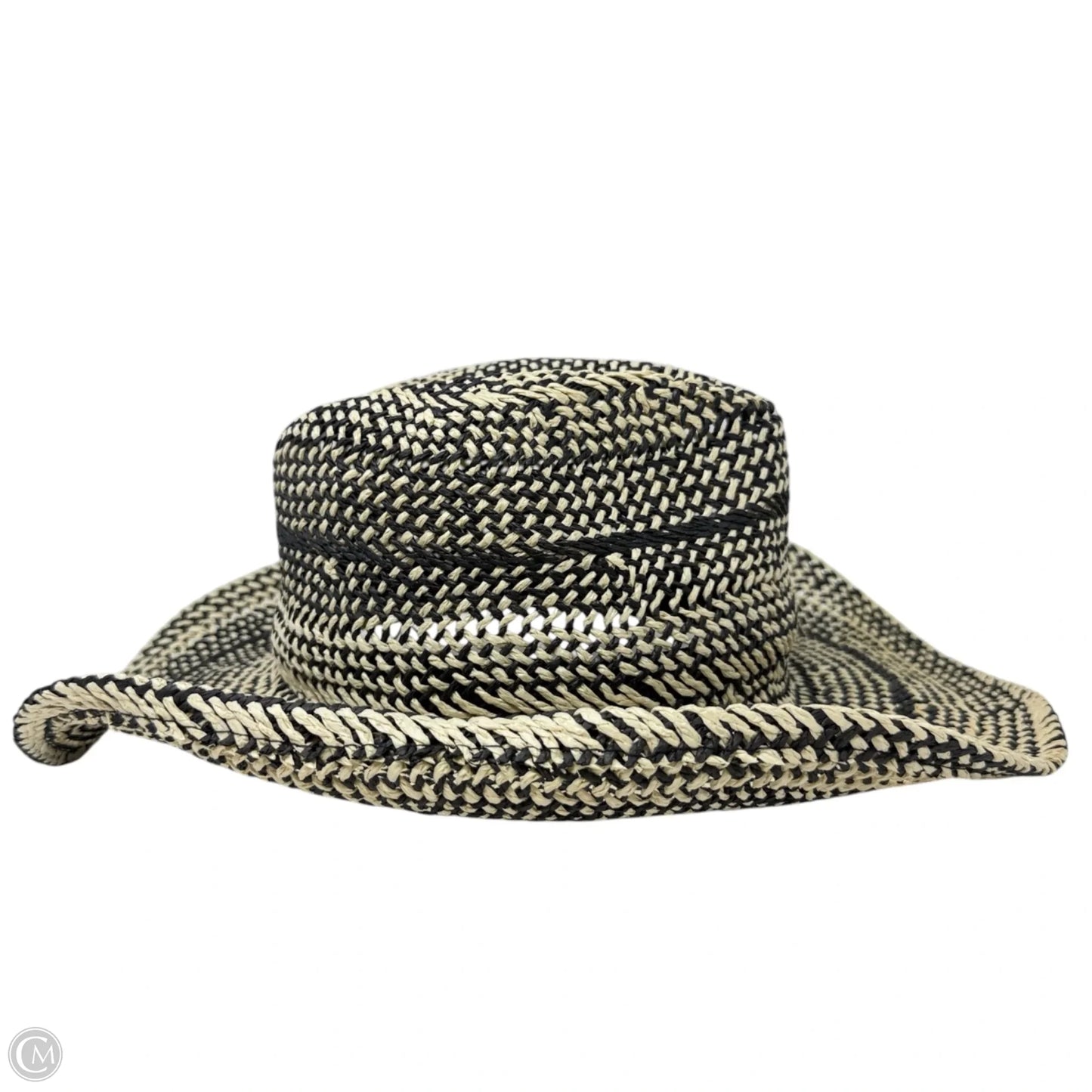 Two Tone Straw Cowgirl Hat