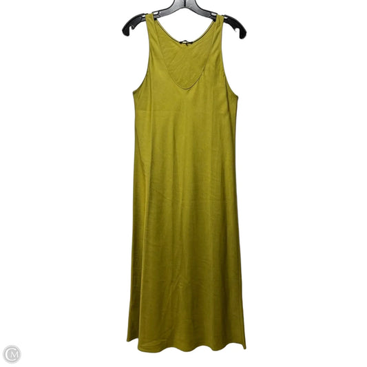 Tank Dress Casual Maxi By Massimo Dutti In Green, Size: S