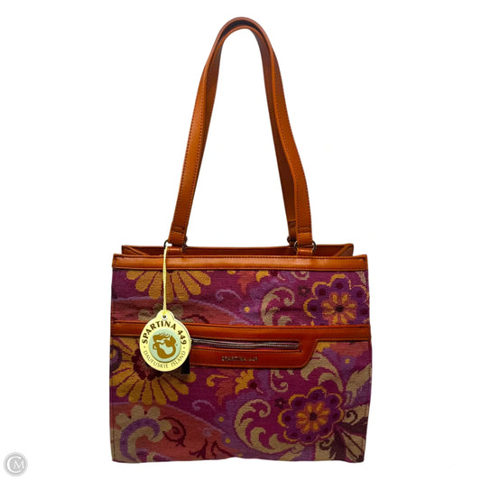 Mia Box Tote By Spartina, Size: Medium
